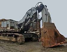 Caterpillar front shovel excavator 245