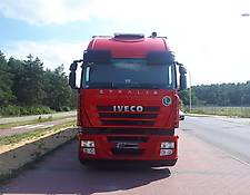 Iveco curtainsider truck Stralis 500KM EEV Euro 5