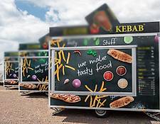 vending trailer IMBISS, Food Truck, Handlowa, Gastronomiczna