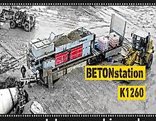 BETONstation Kimera K1260 Mobile Betonmischanlage | Betonmischer | 8300kg