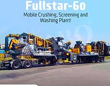 Fabo FULLSTAR-60 MOBILE CRUSHING SCREENING & WASHING PLANT | READY IN STOCK
