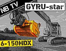 GYRUStar 6-150HDX HARDOX | 16,0 - 24,0t | Schaufelseparator | Siebschaufel | Sieblöffel