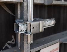 Baukrane Wedge clamp (compatible with: Rasto, MidiBOX, RHINO, Bauframe)