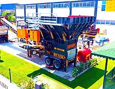 Fabo MJK-90 SERIES 100-200 TPH MOBILE JAW CRUSHER PLANT